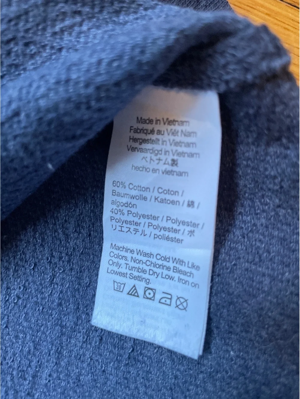 J.Crew Knit Long Sleeve Crewneck Pullover Slate Blue Men's Small